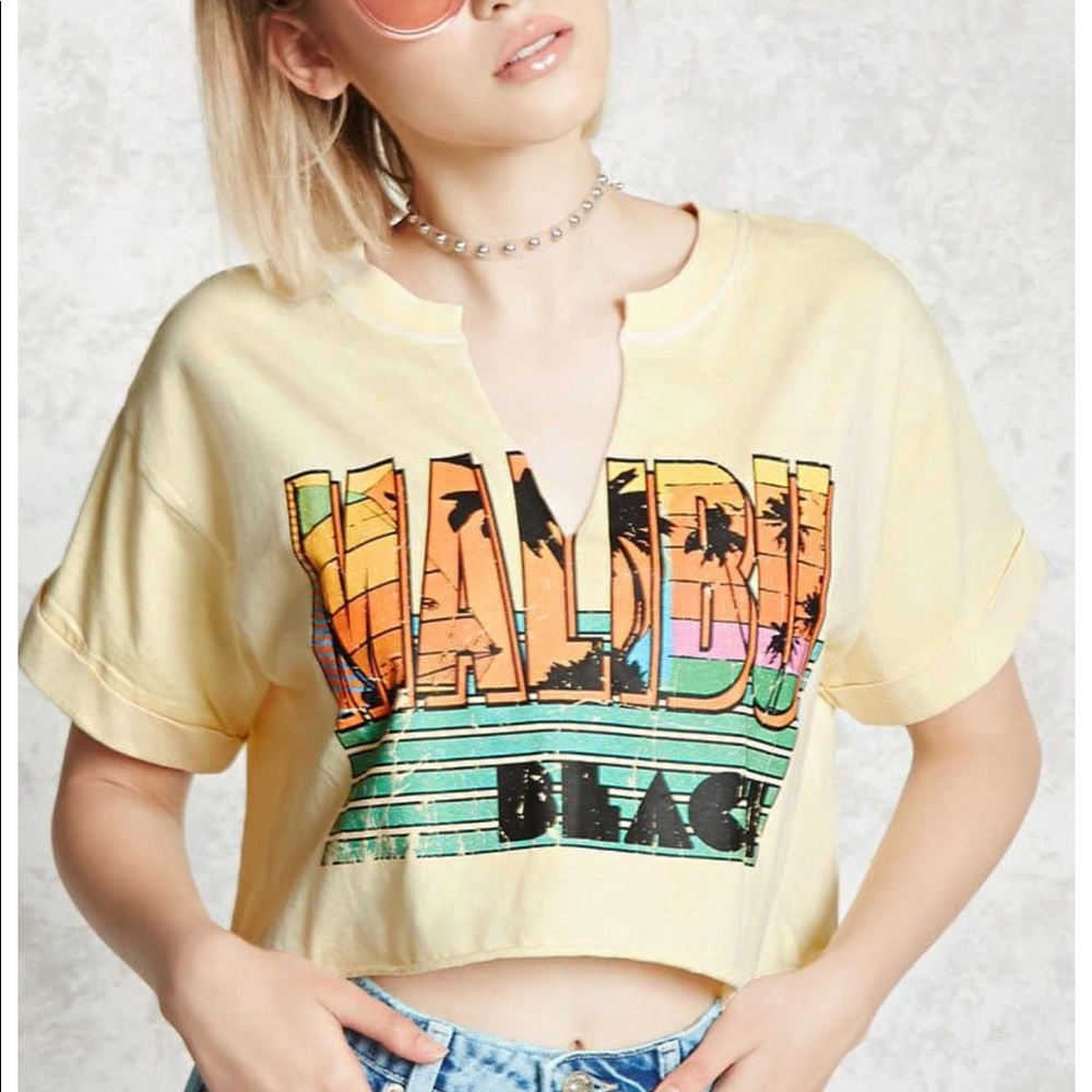 Malibu crop top